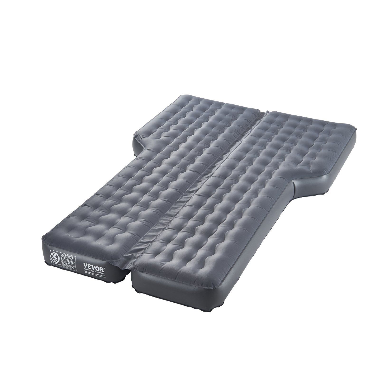 VEVOR Car Air Mattress, Inflatable Car Camping Mattress, Oxford Thickened Travel Beds, Comfortable and Durable Portable Sleeping Pad with Air Pum